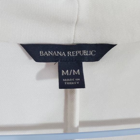 Banana Republic Classy White Surplice Wrap Top - Picture 14 of 14